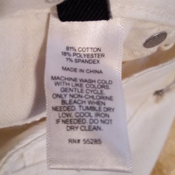 Express Zelda Jean Legging white sz 2 NEW - Picture 10 of 12